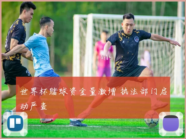 世界杯赌球资金量激增 执法部门启动严查